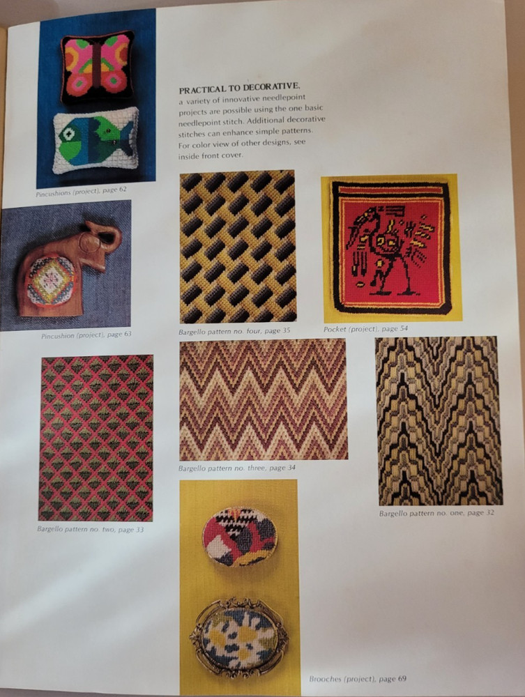 Needlepoint Techniques & Projects - A Sunset Book