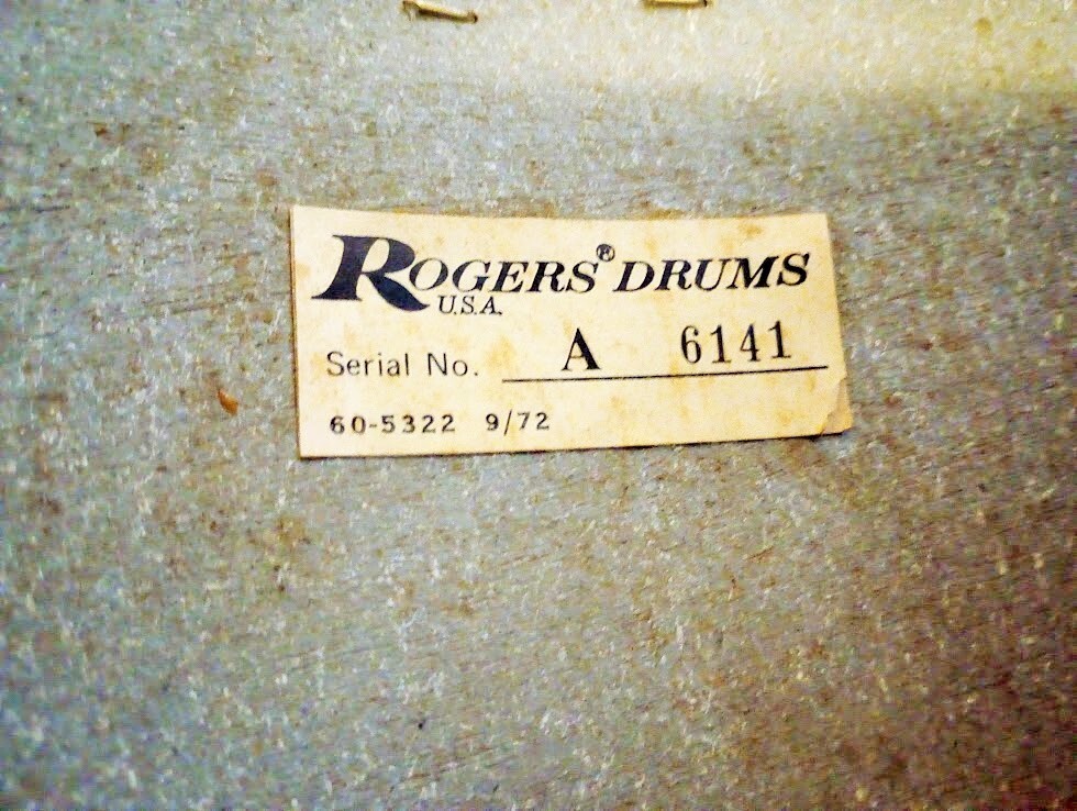 Rogers Drums - Rogers 13" concert tom - complete