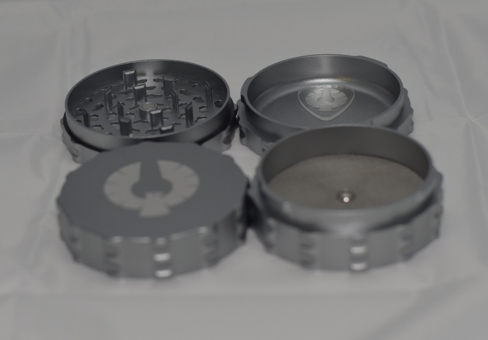 Phoenician - Large 4 Piece Silver Grinder Authentic