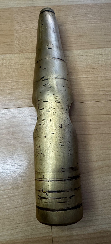 Unique Solid Brass Drift / Setting Hammer 6.5 lb Head American Hickory Handle
