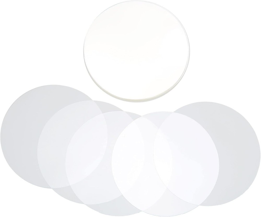 Circle Mylars Button Maker Supplies Button Pin Maker Circle Mylars, 100PCS Plast