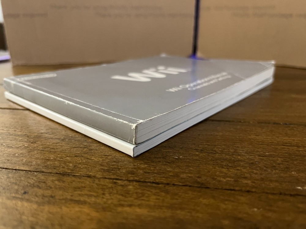 Nintendo Wii Original Manual & Operations System Setup Book w/ Controller Insert