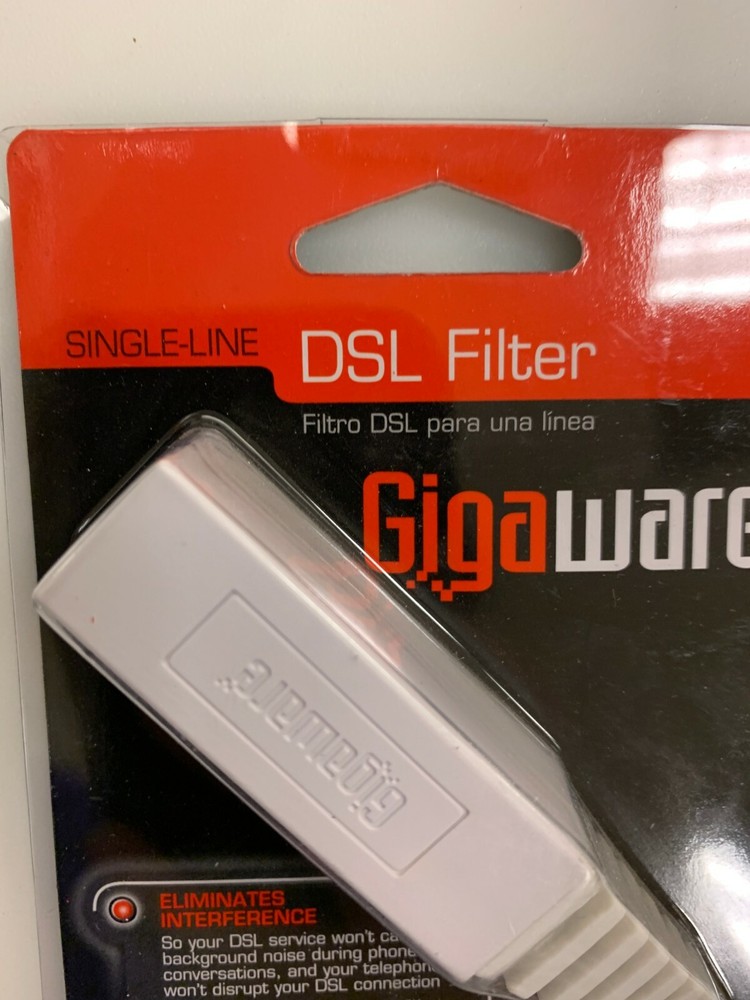 Gigaware Single-Line DSL Filter #2790101