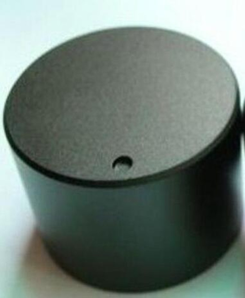 1pcs 24x25 SOLID Aluminum Black CD VOLUME TONE KNOB