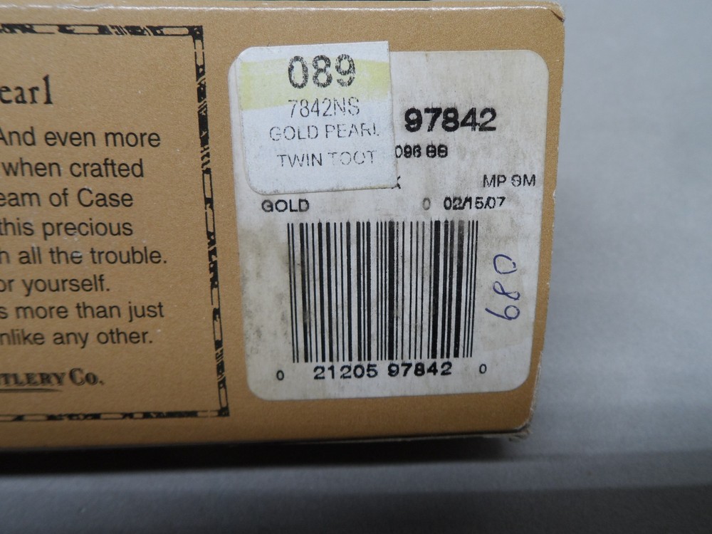 Case xx empty clam shell box