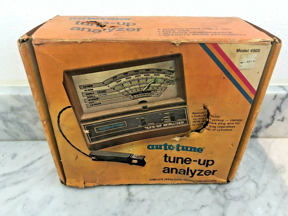 VINTAGE AUTO-TUNE TUNE - UP ANALYZER MODEL 4505
