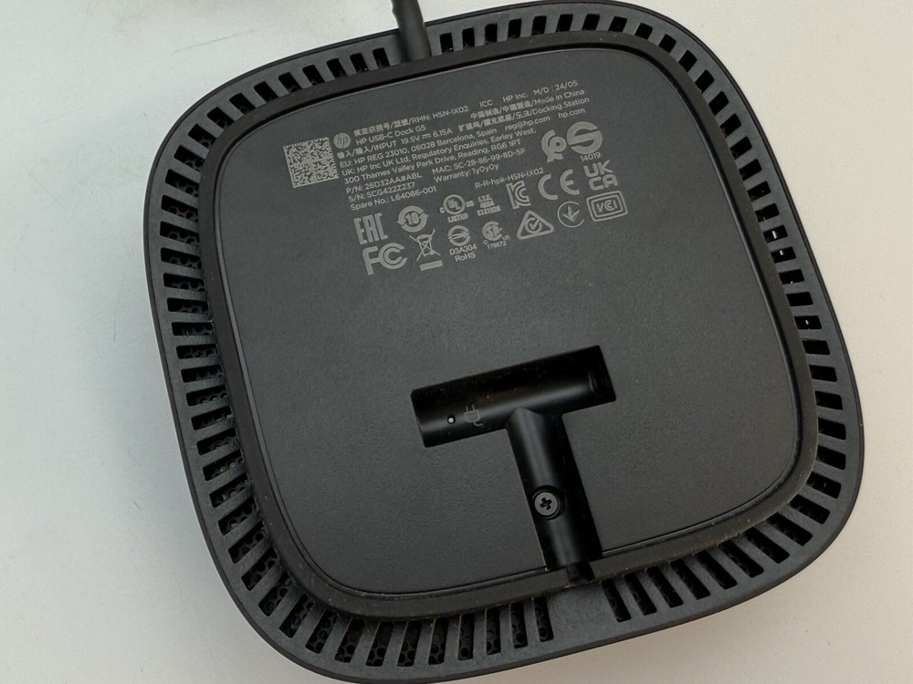 HP USB-C G5 Essential Black Dock - 784Q9AA