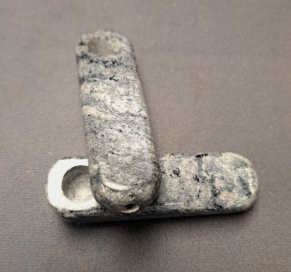 Handmade Vermont Soapstone Pipe