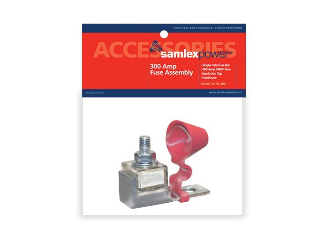 SAMLEX AMER 300 AMP FUSE ASSEMBLY- DC-FA-300