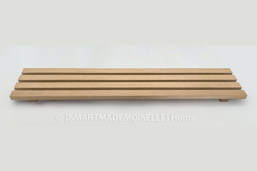 Bathtub wood caddy tray
