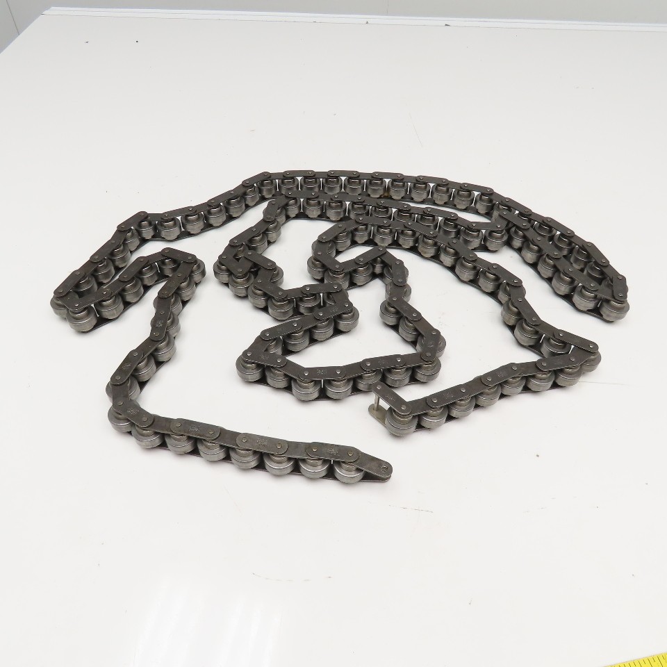 Tsubaki RF2040 Double Pitch Roller Link Chain 10'