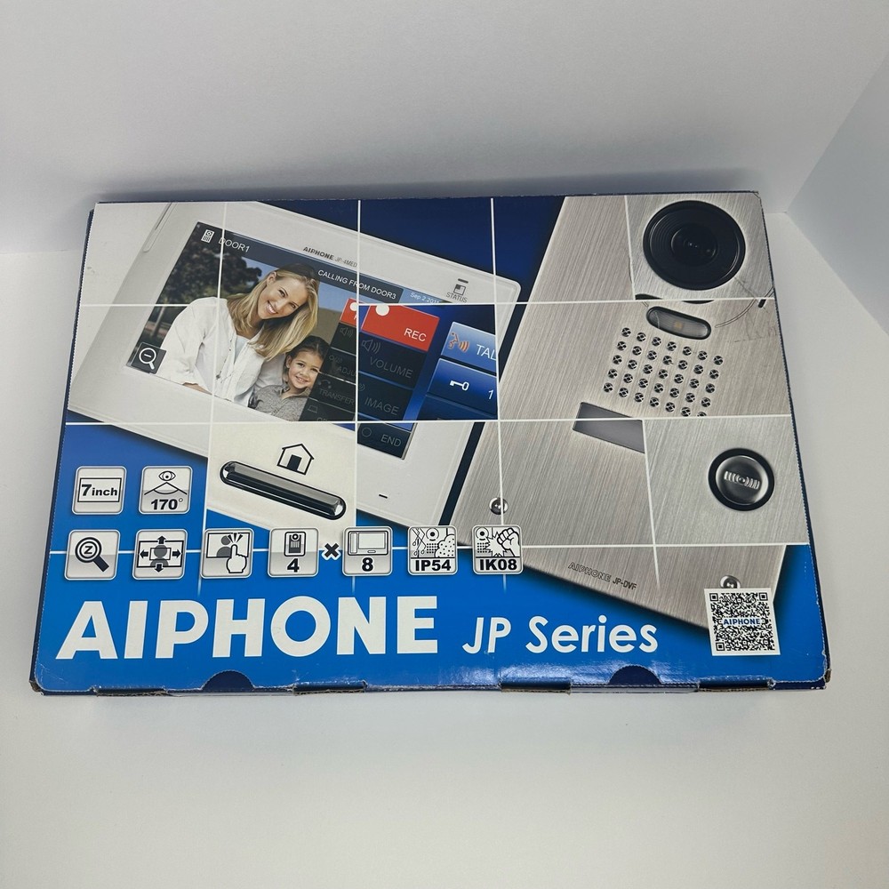 Aiphone JPS-4AEDF 7" Touchscreen Flush Video Intercom New Open Box