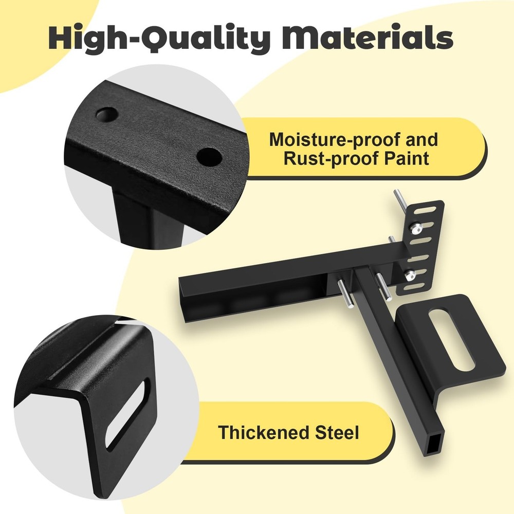 Headboard Brackets for Metal Bed Frame, Universal Adjustable Brackets for Hea...