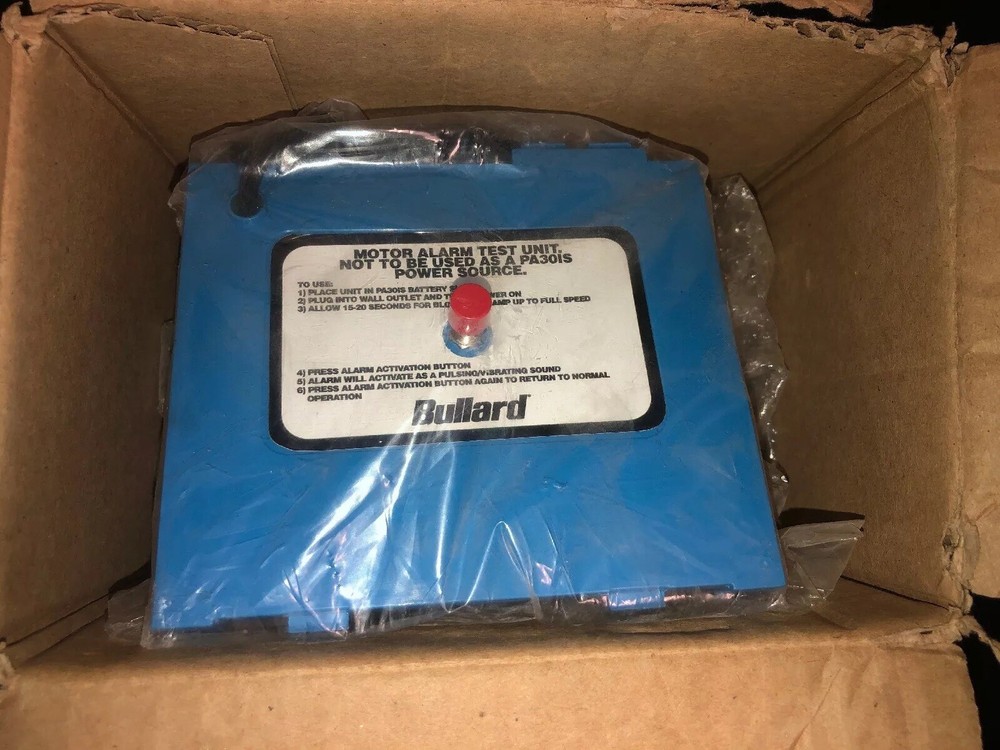 Bullard PA30IS Motor Alarm Test Unit