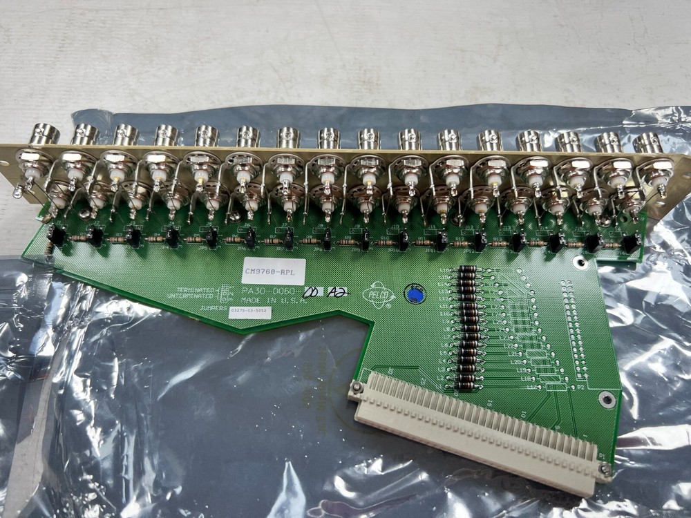 NEW PELCO MATRIX REAR PANEL SINGLE BAY LOOPING-128 CM9760-RPL