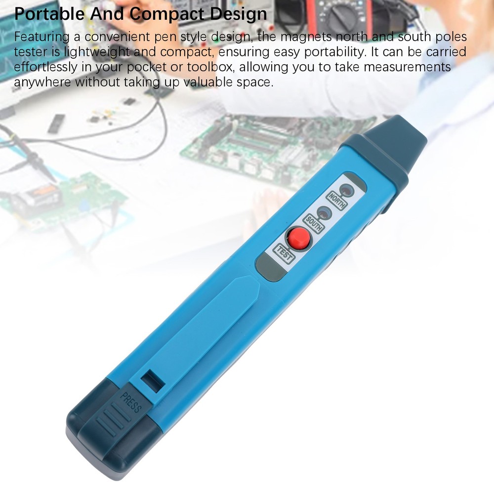 Accurate Magnetic Pole Identifier For Quick Identification Trending