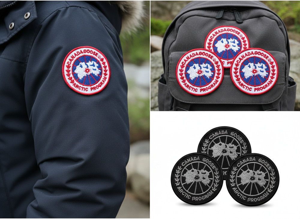 NEW (X3) Canada Goose -Arctic Program Replacement Patch U.S.A. Stocked iron on..