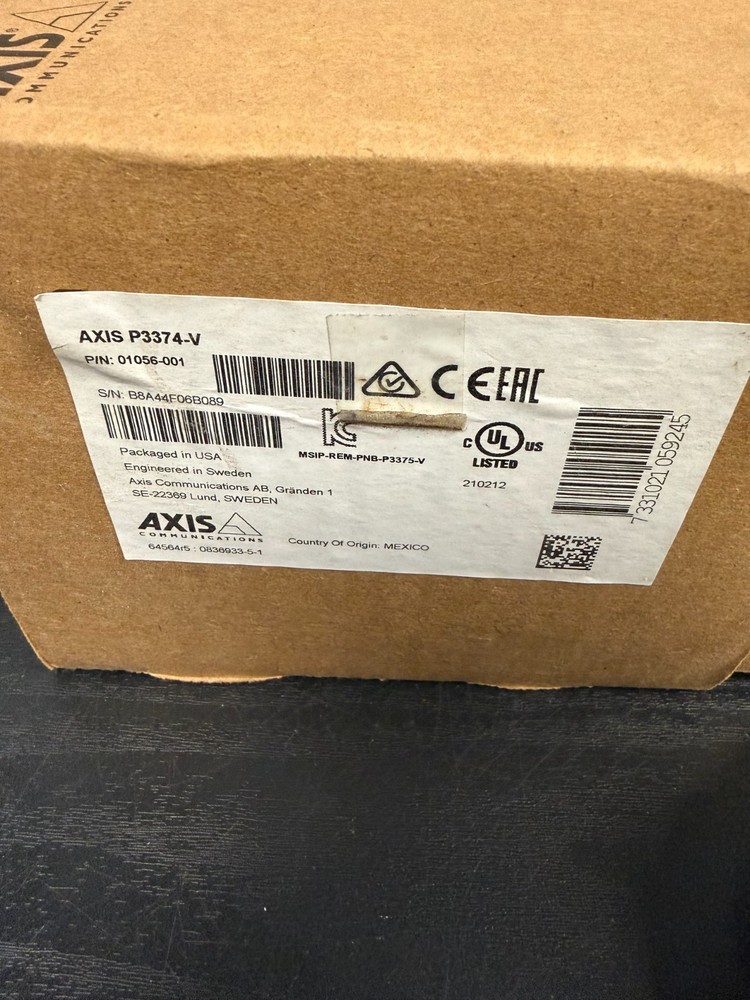 Axis P3374-V Network Camera