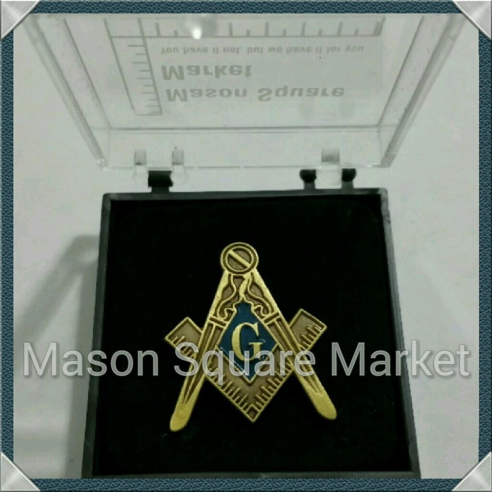 Freemason Blue Lodge Lapel Pin