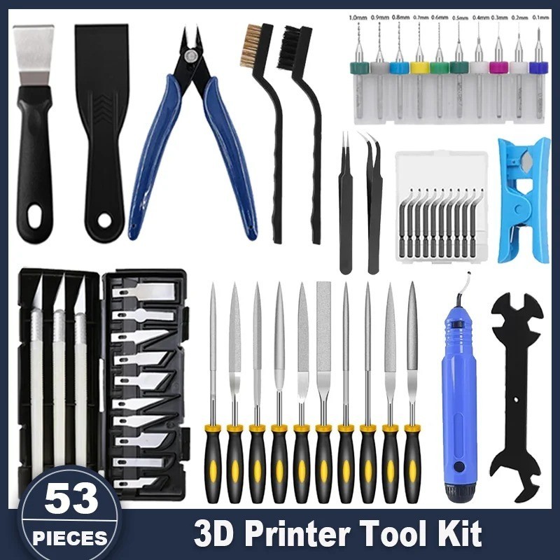 3D Printer Tools Kit, 3D Printer Accessories for All FDM/SLA Printers.