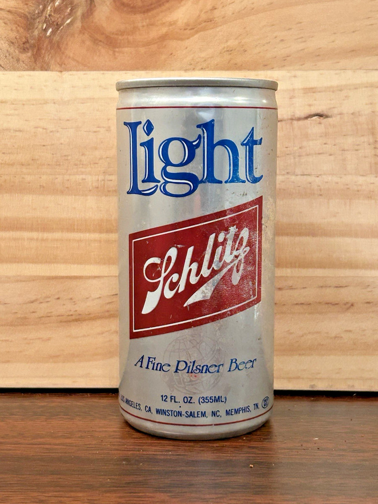 REDUCED!! Vintage SCHLITZ LIGHT Beer Can!!