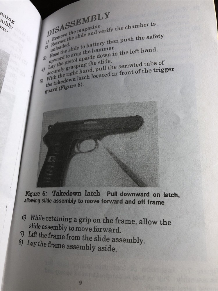 CZ 52 Pistol Manual
