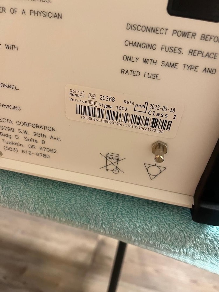 Mecta Eigma ( ECT) Electroconvulsive Therapy Device # SIGMA 100J (TESTED)