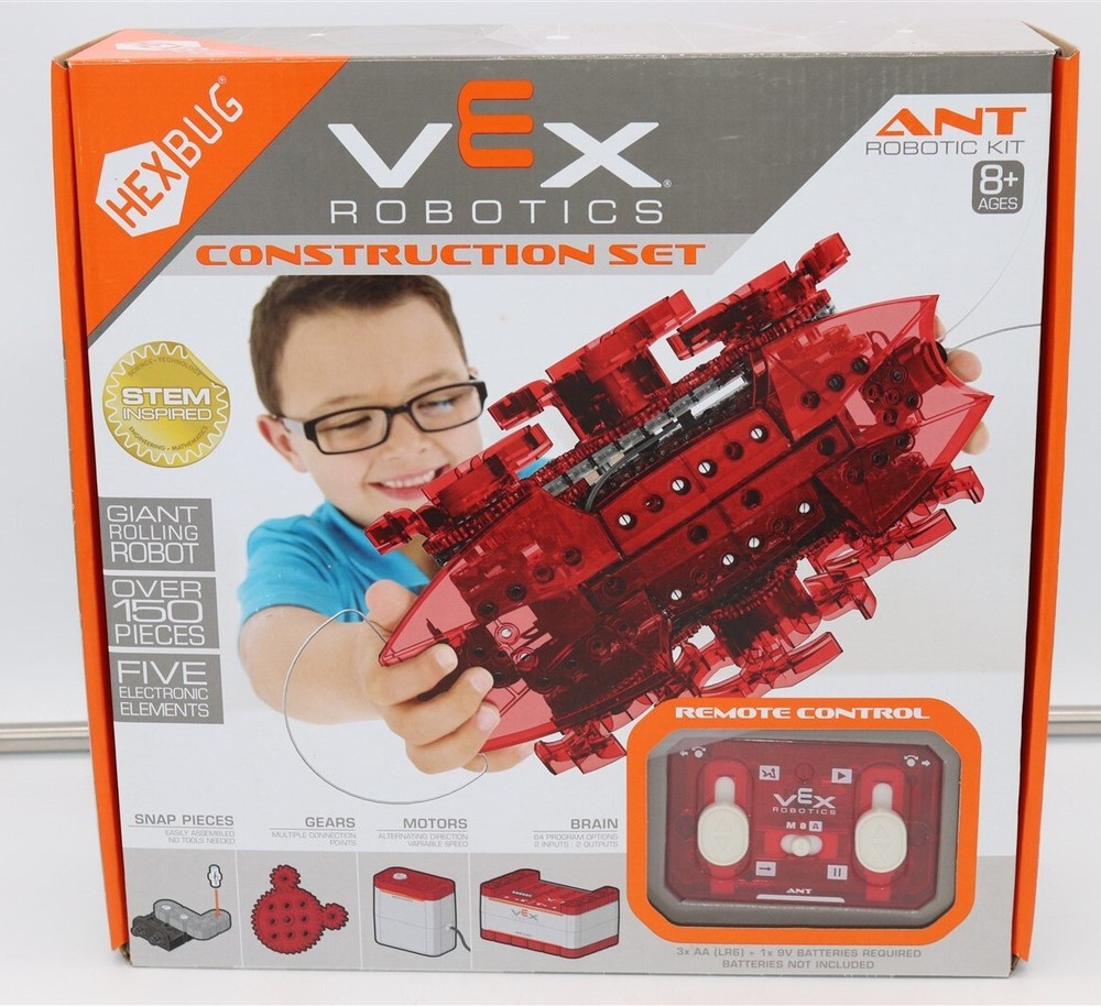 Hexbug VEX Robotics Red Ant Robotic Construction Set Kit - NEW