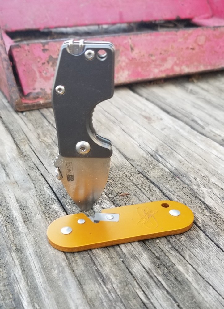 Sterling Pocket Knife / Tool Sharpener & Compact Fire Ant Folding Knife