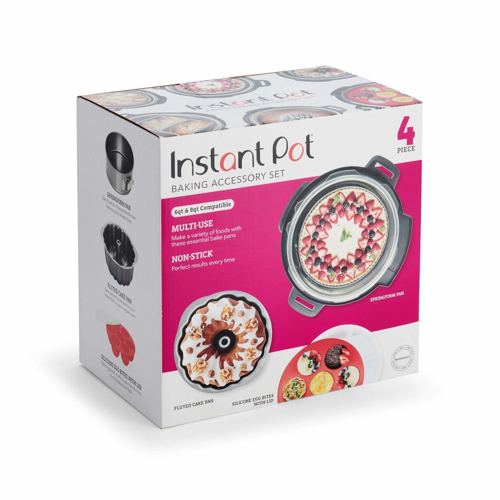 Instant Pot Official 4-Piece Baking Accessory Set