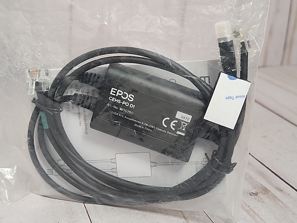 EPOS Ploycom Electronic Hook Switch CEHS-PO 01 1000750 phone cable