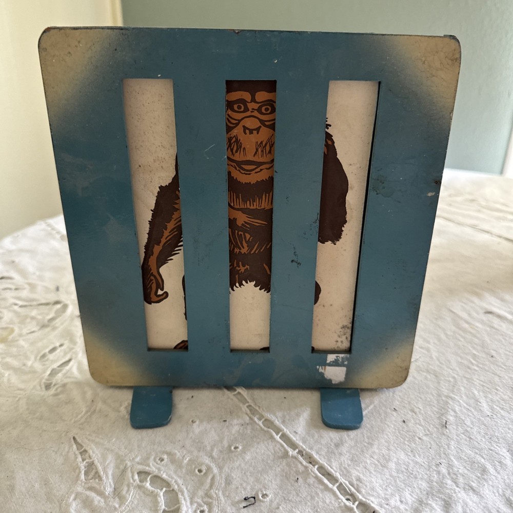 Vintage Magic Trick Gorilla Cage