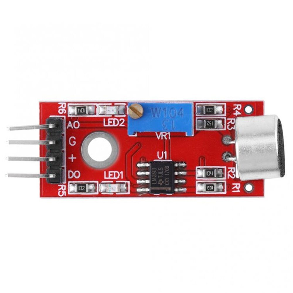 DC 3.3V/5V Microphone Module High Sensitivity Microphone Audio Amplifier Module