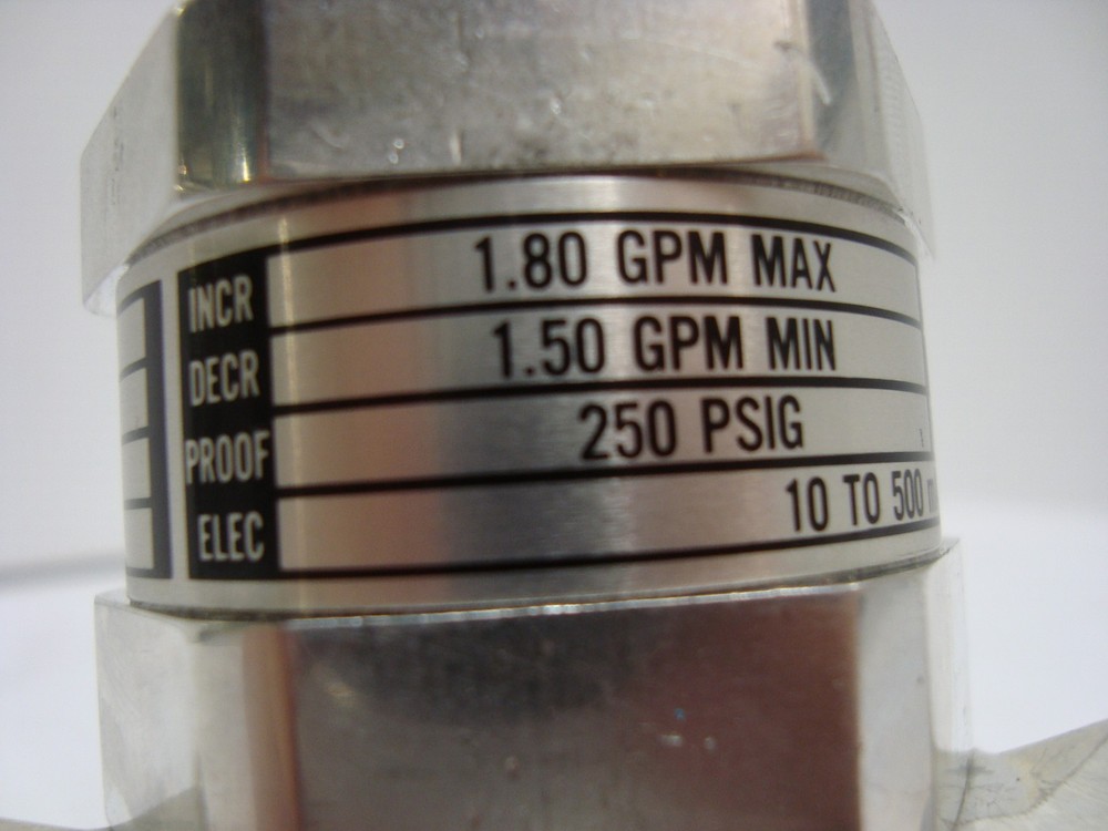 ITT Aerospace Controls 158F86-3 5974744-3 FLOW SWITCH