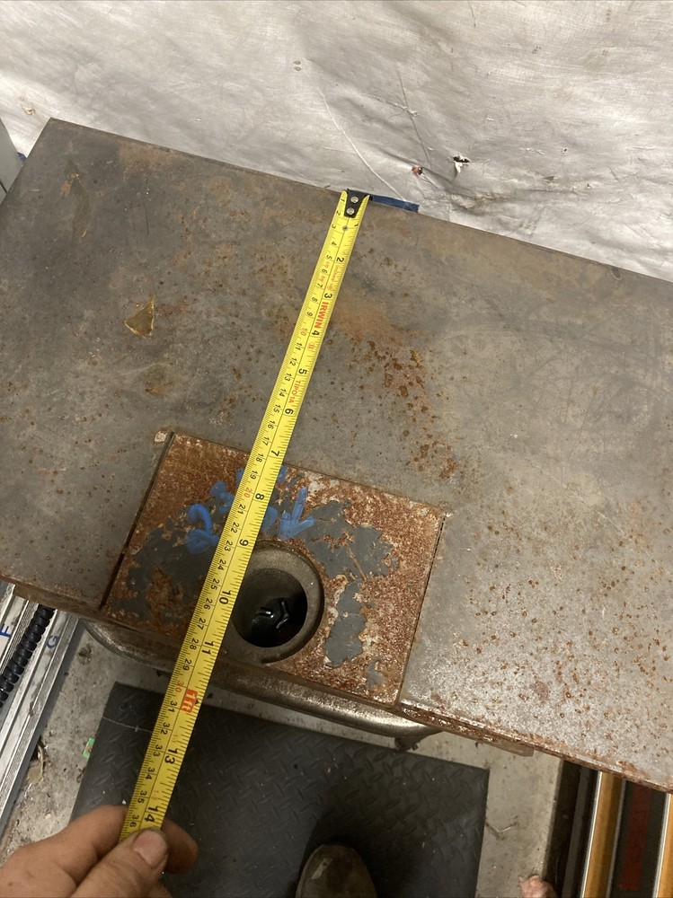 2-3/8” Die Shoe Ironworker or Punch Press Tooling Fabrication Machine Part