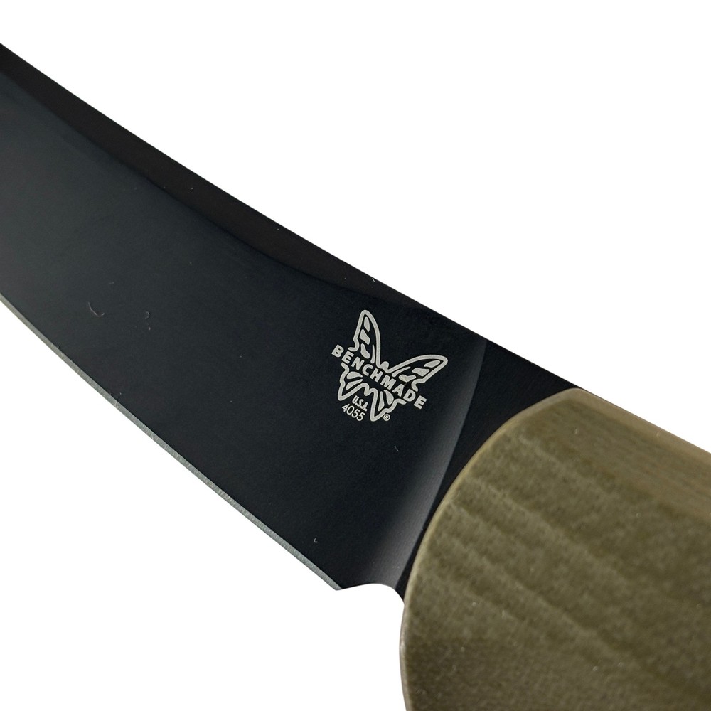 Benchmade 4055 Custom Meatcrafter 4" Fixed Blade Trailing Point Culinary Knife