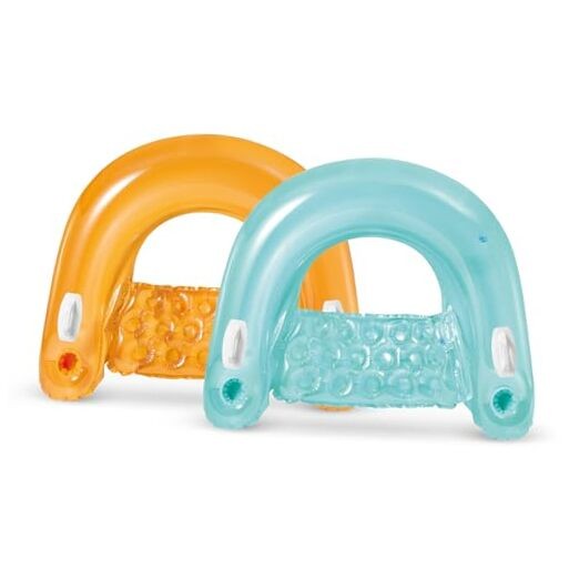 58859EP Sit 'N Float Inflatable Pool Float: Pool Lounge with Built-in 1 Float