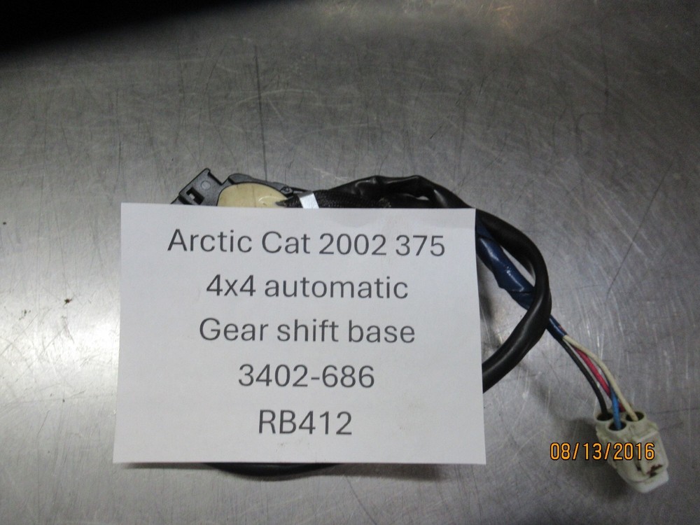 Arctic Cat 2002 375 4x4 automatic gear shift base