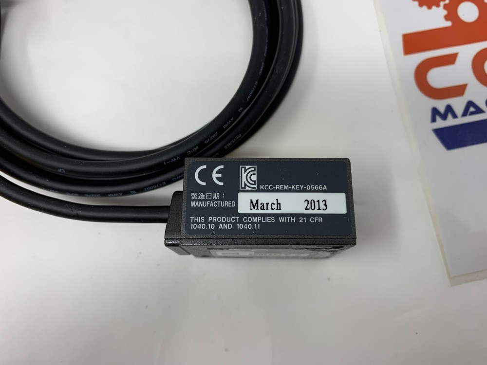 Keyence BL-601HA Laser Barcode Reader High Resolution Front Raster