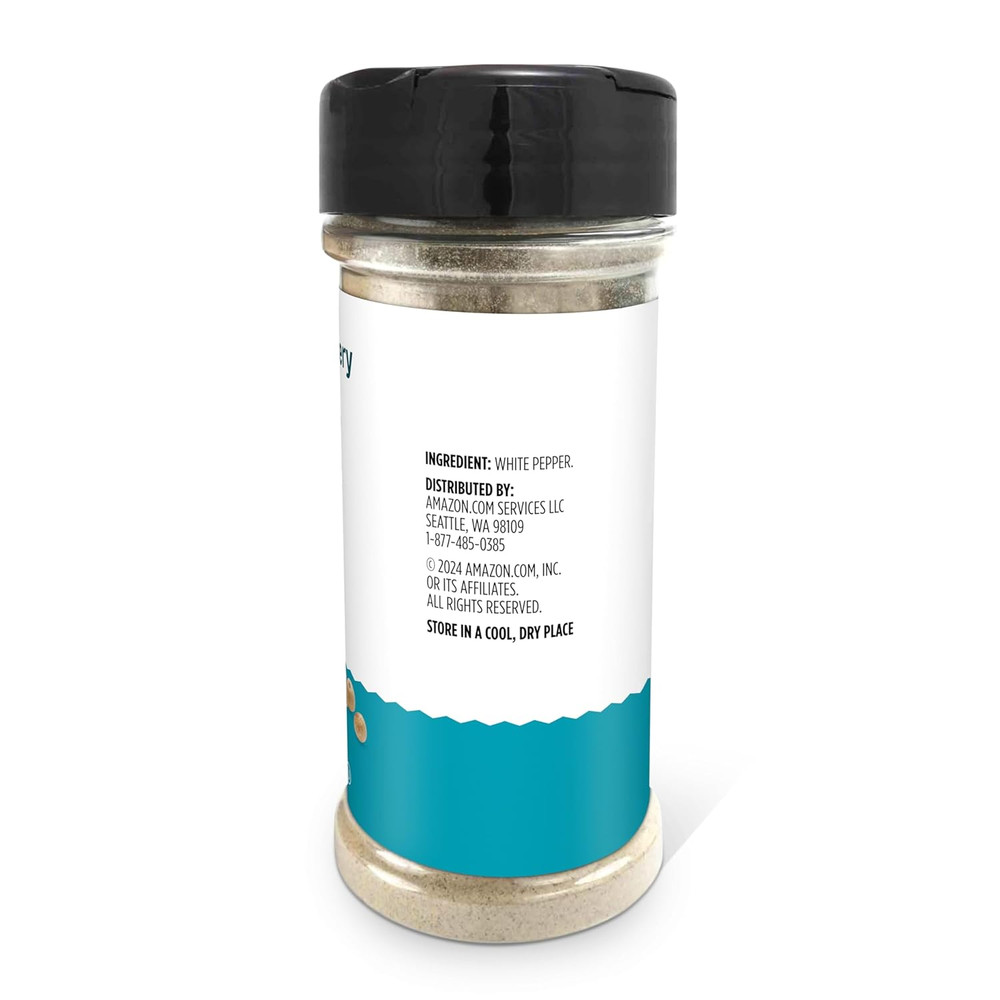 , Ground White Pepper, 3 Oz