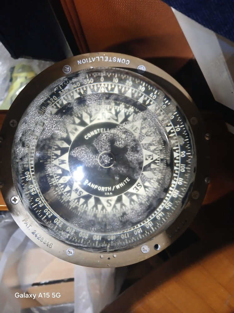 Vintage Ship DANFORTH /White Constellation Compass USA Boat Ship Nautical