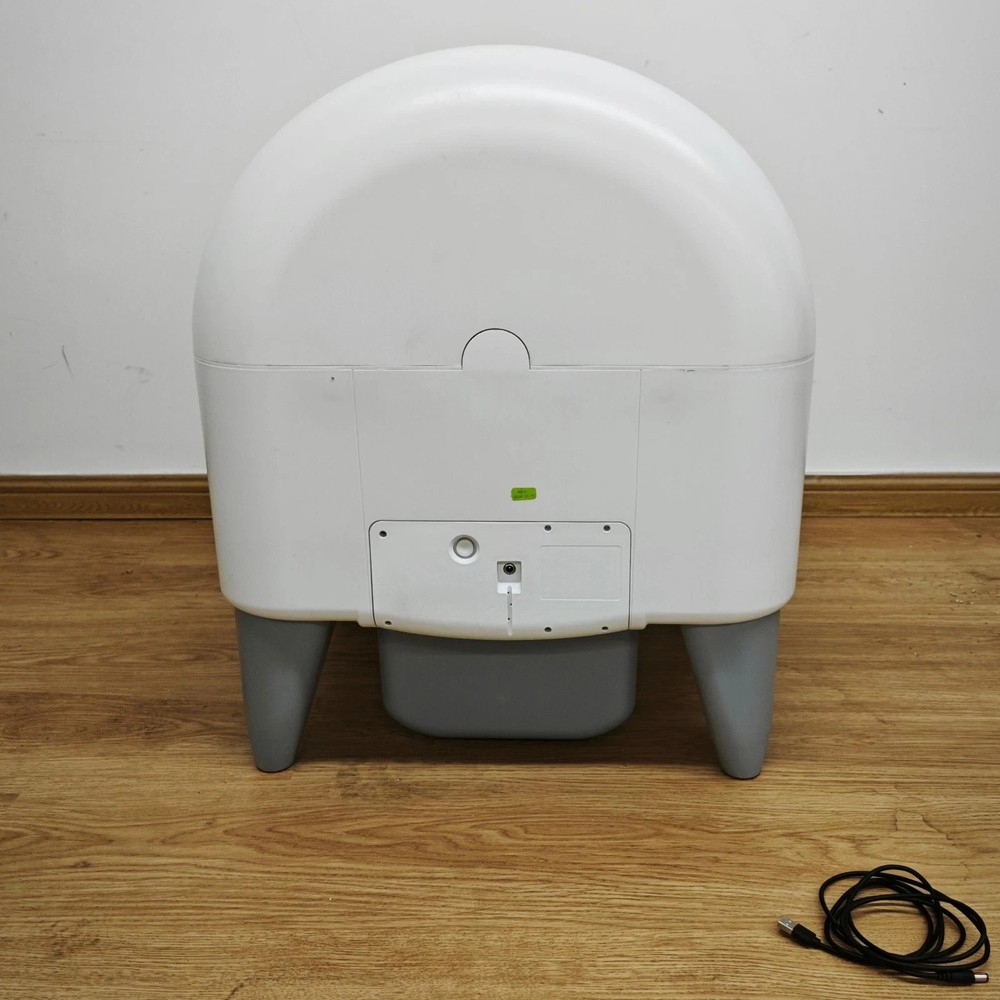 Used 95L Automatic Cat Litter Box, APP Control, Odor Control, Safety Sensor