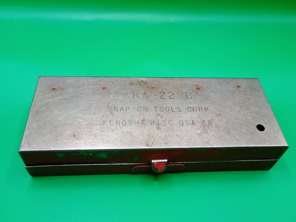 Snap On KRA-222B Small Tool Box ¼" Drive Empty
