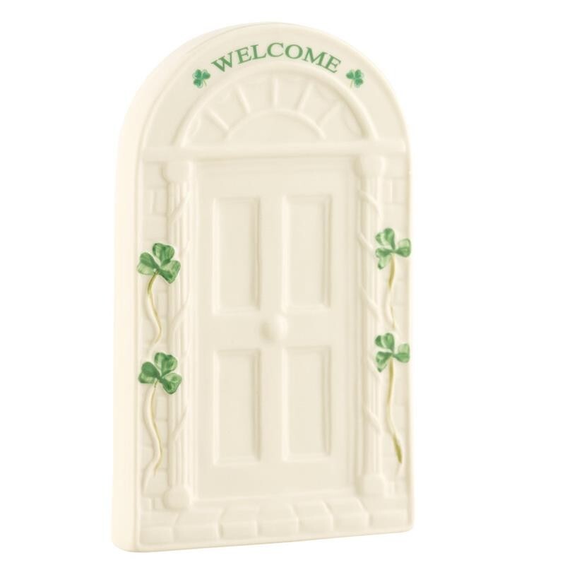 Belleek Welcome Door Plaque