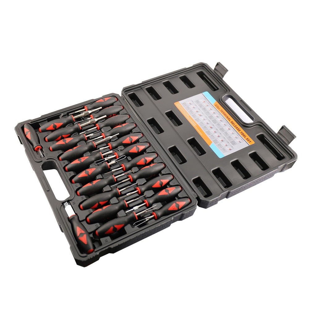 23pcs Universal Terminal Connector Release Tool Kit Extractor Removal Tool Set