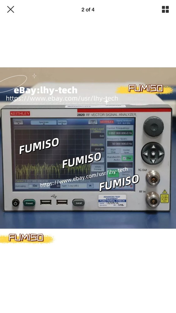 Keithley 2820/V2820A 6GHz RF Vector Signal Analyzer&lhy