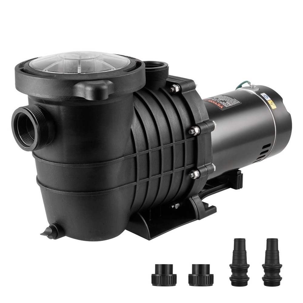 Above Ground Pool Pump 1HP 80 GPM Max. Flow Single Speed Swimming Pool Pum