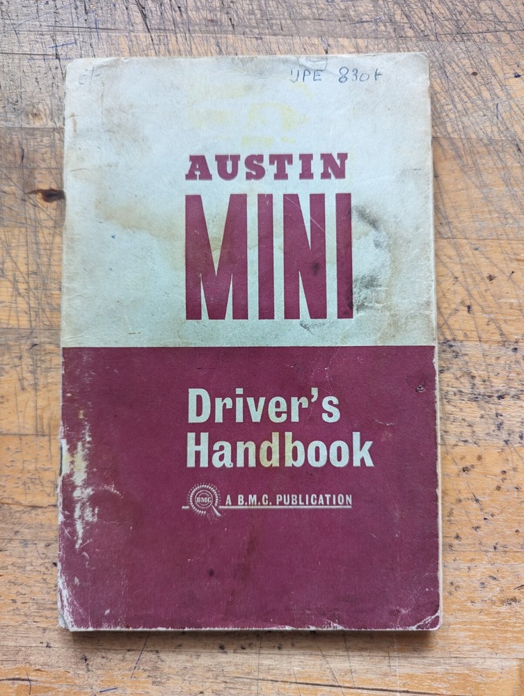 1965 Austin Mini Drivers Handbook