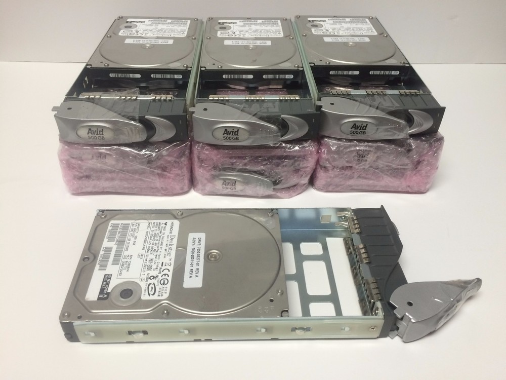 Avid Unity Spare 500GB SATA Hard Drive Unity Media Array XT/LP Engine Chassis