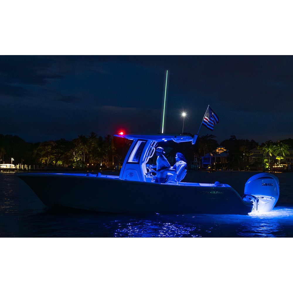 Shakespeare Comm-Light™ VHF Lighted Antenna, 6' 6", 6dB Gain